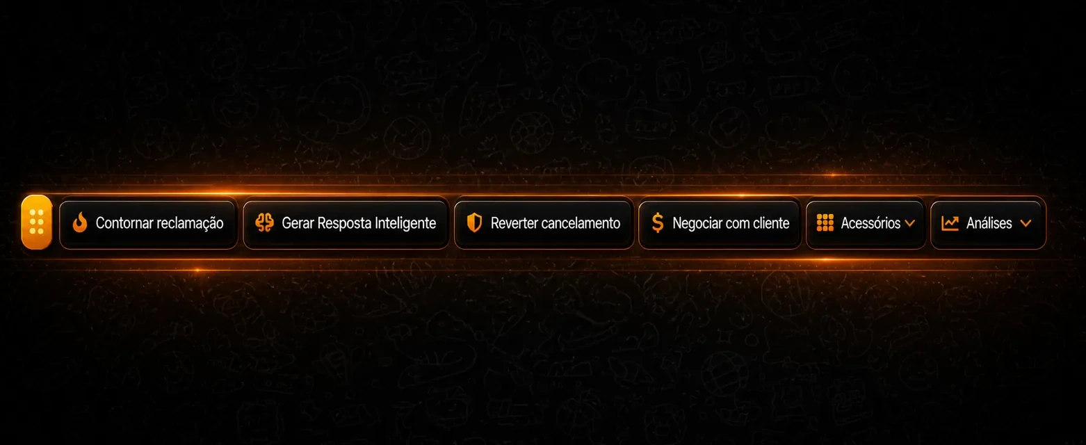 Comandos estratégicos do WOWChat na versão horizontal descompactada.